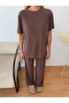 MODAL SÜPREM PANTOLON VE T-SHIRT TAKIM