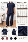 MODAL SÜPREM PANTOLON VE T-SHIRT TAKIM