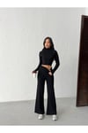 REGLAN KOL PARMAK GEÇMELİ TRİKO TAKIM