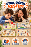 Ahşap Eğitici 4’lü Puzzle Seti – Hayvanlar, Kara Taşıtları, Meslekler ve Meyveler 4 Parçalı Sök Tak Yapboz Oyuncak