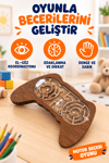 Ahşap Joystick Labirent Oyunu – Çocuklar İçin Eğitici Zeka ve Dikkat Geliştirici Motor Beceri Oyuncağı