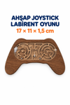 Ahşap Joystick Labirent Oyunu – Çocuklar İçin Eğitici Zeka ve Dikkat Geliştirici Motor Beceri Oyuncağı