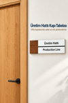 Üretim Hattı Ofis Oda Kapı İsimliği Yönlendirme Tabelası Levhası 25x9cm