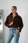 Taba Kaşe Bomber Ceket