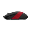A4 TECH FG10 KABLOSUZ OPTIK MOUSE KIRMIZI/SIYAH