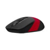 A4 TECH FG10 KABLOSUZ OPTIK MOUSE KIRMIZI/SIYAH