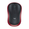 LOGITECH M185 KABLOSUZ USB MOUSE KIRMIZI 