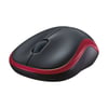 LOGITECH M185 KABLOSUZ USB MOUSE KIRMIZI 