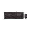 Logitech MK120 USB KABLOLU TAM BOYUTLU TÜRKÇE KLAVYE VE MOUSE SETİ SİYAH 920-002560