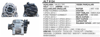 Alternatör 12V 120A – Ford Courier, B-Max, C-Max