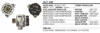 Alternatör 12V 120A – Mercedes 180 200 Compressor