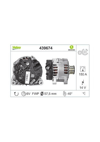 Alternatör 12V 150A 206+ L-DFM Uçlu – Peugeot Partner, 206, 207 vb.