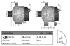 Alternatör 12V 150A Dispatch Evasion – Citroen Berlingo, C5, C8 vb.