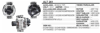 Alternatör 12V 150A Komp. – Mercedes E200, W211 2003-2009