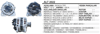 Alternatör 12V 150A LIN2C – Renault Trafic, Megane, Talisman