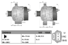 Alternatör 12V 150A TDC – Ford C-Max, Focus II