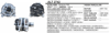 Alternatör 12V 180A – Volkswagen Golf VII, Skoda Octavia, Seat Leon