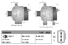 Alternatör 12V 70A CV1 XV1 V1 SXV10 CV2 XV2 – Toyota Camry