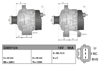Alternatör 12V 90A Daw/DBW DI/Tddi Cliper DNW DI/Tddi 1999-2004 DFW – Ford Focus