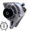 Alternatör 12V 90A IG-S-L-M Uç – Toyota Yaris, Corolla, Auris vb.