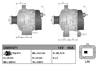 Alternatör 12V 90A Tek Fişli LIN Uç – Citroen Elysee, C3, C4 vb.