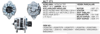 Alternatör 24V 80A Vakum – Isuzu NLR, NPR, NQR