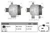 Denso Alternatör 12V 120A – Citroen Nemo, Fiat 500, Fiorino, Punto vb.