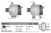 Denso Alternatör 12V 150A – Ford Focus, Fiesta, C-Max, Fusion vb. (DAN1119)