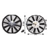 Fan Motoru 24V Üniversal Pervaneli 11INCH 280MM