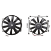 Fan Motoru 24V Üniversal Pervaneli 60W 245MM