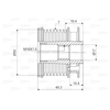 Kasnak Rulmanlı 7 Kanal V6 Commander CRD 4×4 Mixto 120 – Jeep Cherokee, Commander, Mercedes Sprinter vb.