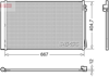 KLIMA RADYATORU KONDENSER MERCEDES BENZ SPRINTER 3 T,3.5 T,4 T 18> (V CLAAS) VITO VITO MIXTO W447 14> MARCO POLO W447 15> (357970)