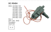 KRAW Depo Kilit Motoru – Volkswagen Touareg, Crafter (4L0862153)