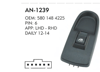 KRAW Sağ Cam Anahtarı Çerçeveli – IVECO Daily 2012-2014 (5801484225)