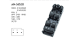 KRAW Sol Dörtlü Cam Anahtarı Beyaz – Volvo S40 S80 V40 V70 XC70 (31453233)