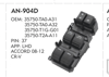 KRAW Sol Dörtlü Cam Anahtarı – Honda Accord 2008-2012 CR V (35750-TA0-A31)