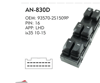 KRAW Sol Dörtlü Cam Anahtarı – Hyundai IX35 2010-2016 (93570-2S1509P)