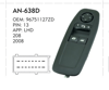 KRAW Sol İkili Cam Anahtarı – Peugeot 208 2008 (96751127ZD)