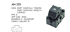 KRAW Tekli Cam Anahtarı – Ford Mondeo V Ecosport S Max Galaxy III (DG9T14529AA)