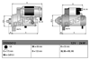 Marş Motoru 12V 12 Diş 2.0KW V347 Dizel – Ford Transit, Tourneo, Fiat Ducato