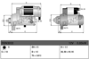 Marş Motoru 12V 8 Diş 0.8KW 1. – Dacia Logan, Lodgy, Duster vb.