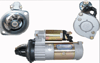 Marş Motoru 24V 11 Diş 5.5KW Laidong LD495Q Motorlu Traktör ve Jeneratör Volant 82 mm Dişli Kafası 39,5 mm Delik Aralığı 120 mm Fırlama 15 mm