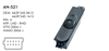 MCAR Cam Açma Düğmesi Sağ Tekli 4 Pin – Mercedes Viano 2004+ Vito 2004+