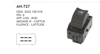 MCAR Cam Açma Düğmesi Sağ Tekli 6 Pin – Renault Clio IV, Megane III, Fluence, Dacia Duster vb.
