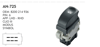 MCAR Cam Açma Düğmesi Sağ Tekli 6 Pin – Renault Symbol, Clio III, Modus