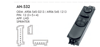 MCAR Cam Açma Düğmesi Sol Ayna Ayarlı Çiftli – Mercedes Sprinter 2006+ 3+5+4 Pin