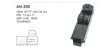 MCAR Cam Açma Düğmesi Sol Ayna Ayarlı Tip Custom Çiftli – Ford Transit V363 Courier 6+7