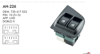 MCAR Cam Açma Düğmesi Sol Çerçeveli Çiftli 5+5 Pin – Fiat Doblo II