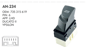 MCAR Cam Açma Düğmesi Sol Çerçevesiz Beyaz 6 Pin – Fiat Ducato II / Boxer II / Jumper II Cam Kontrolü