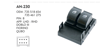 MCAR Cam Açma Düğmesi Sol Çerçevesiz Çiftli 8 Pin – Fiat Doblo III, Fiorino, Peugeot Bipper, Citroen Nemo